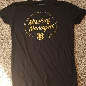 Harry Potter Mischief managed t-shirt small